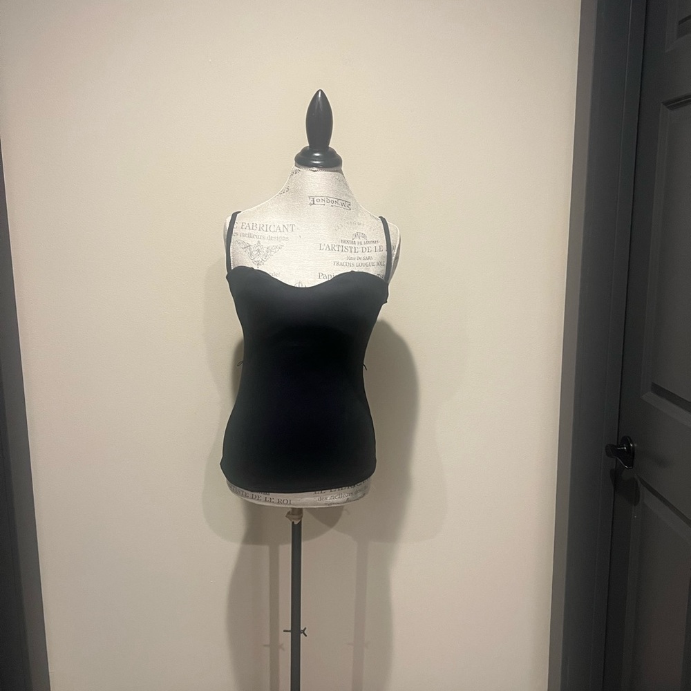 Chic Black Cutout Top